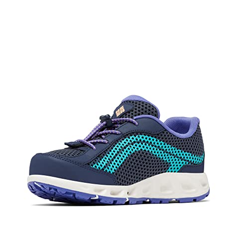 Columbia Youth Drainmaker 4 Trekking Und Wasserschuhe für Unisex Kinder, Blau (Nocturnal x Geyser), 38 EU von Columbia