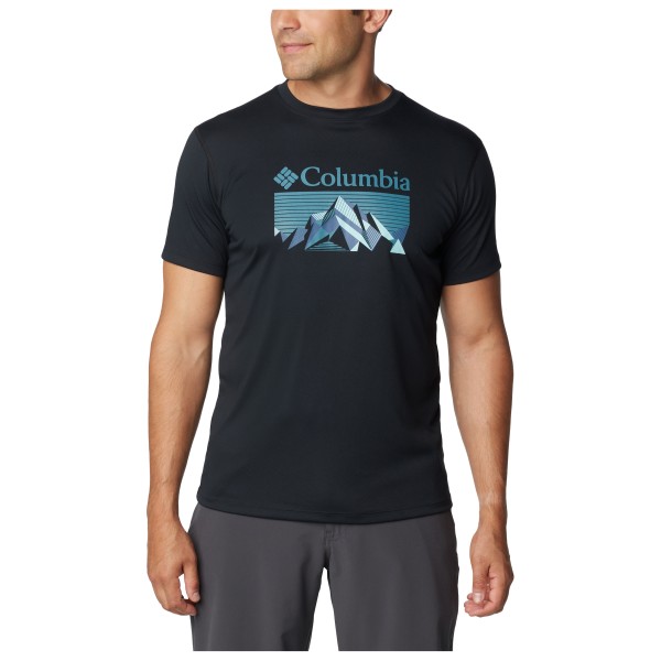 Columbia - Zero Rules Graphic Shirt S/S - Funktionsshirt Gr XL schwarz von Columbia