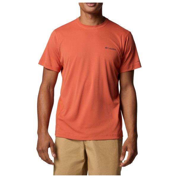 Columbia - Zero Rules Light S/S Crew - Funktionsshirt Gr XXL rot von Columbia