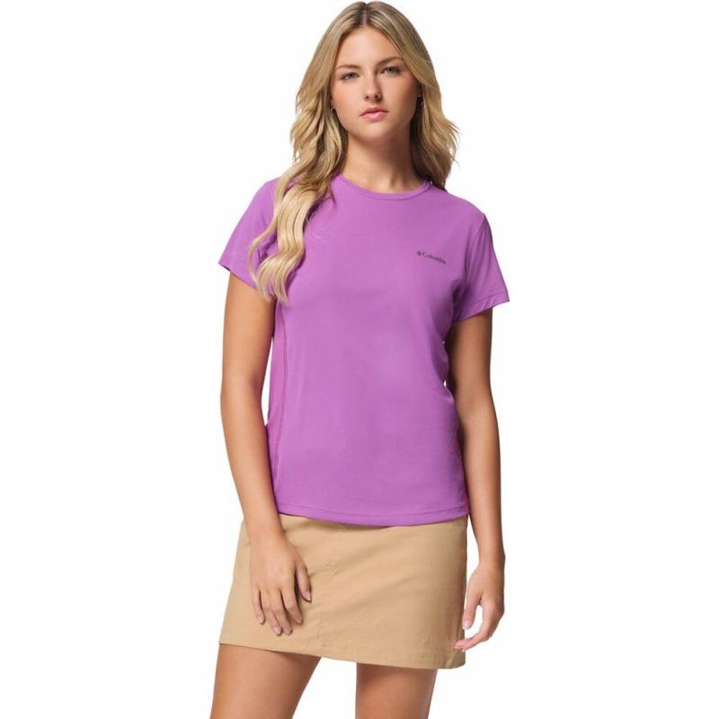 Columbia Zero Rules Light SS Crew Damen T-Shirt razzle L von Columbia