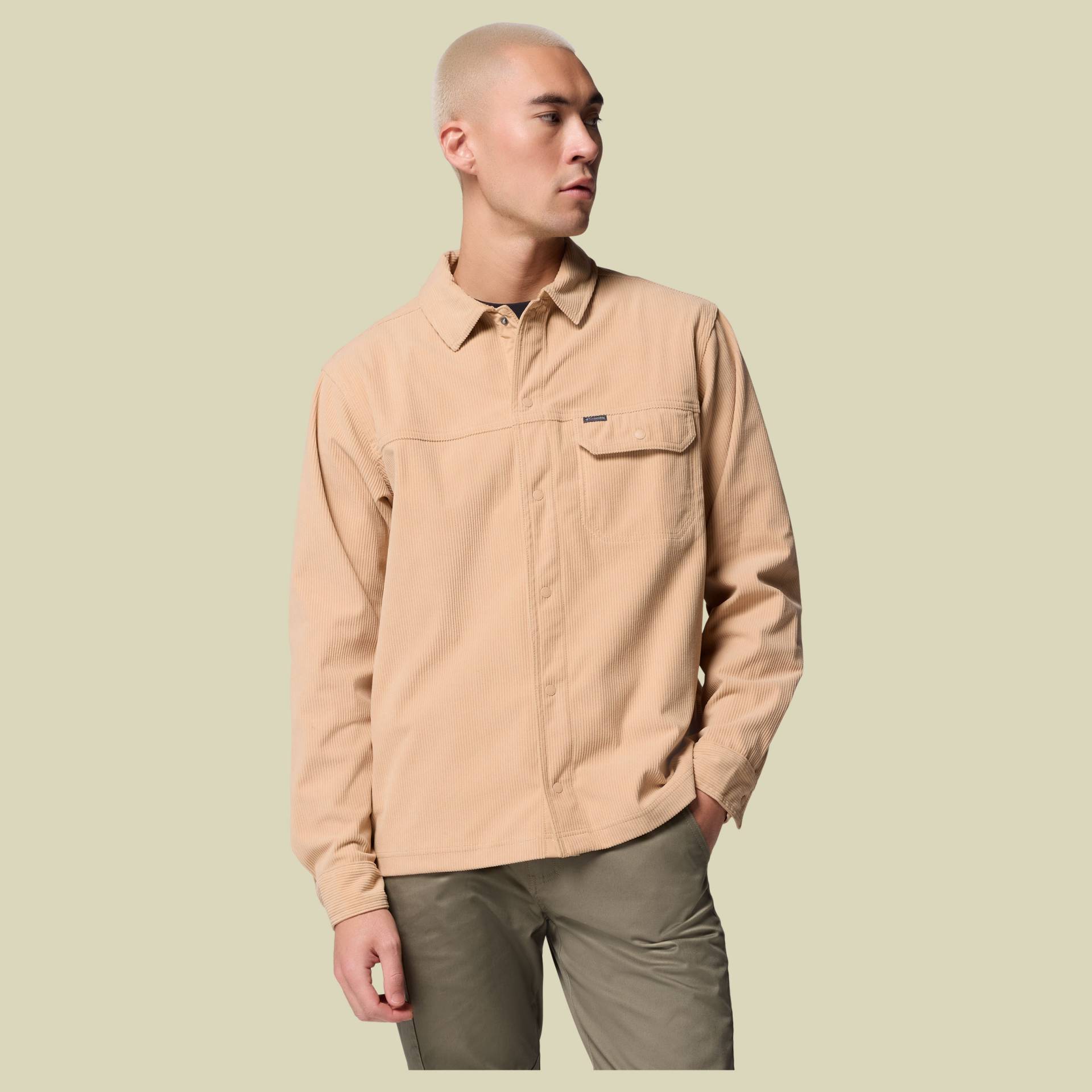 Flare Gun Corduroy Shirt L braun - Farbe canoe von Columbia