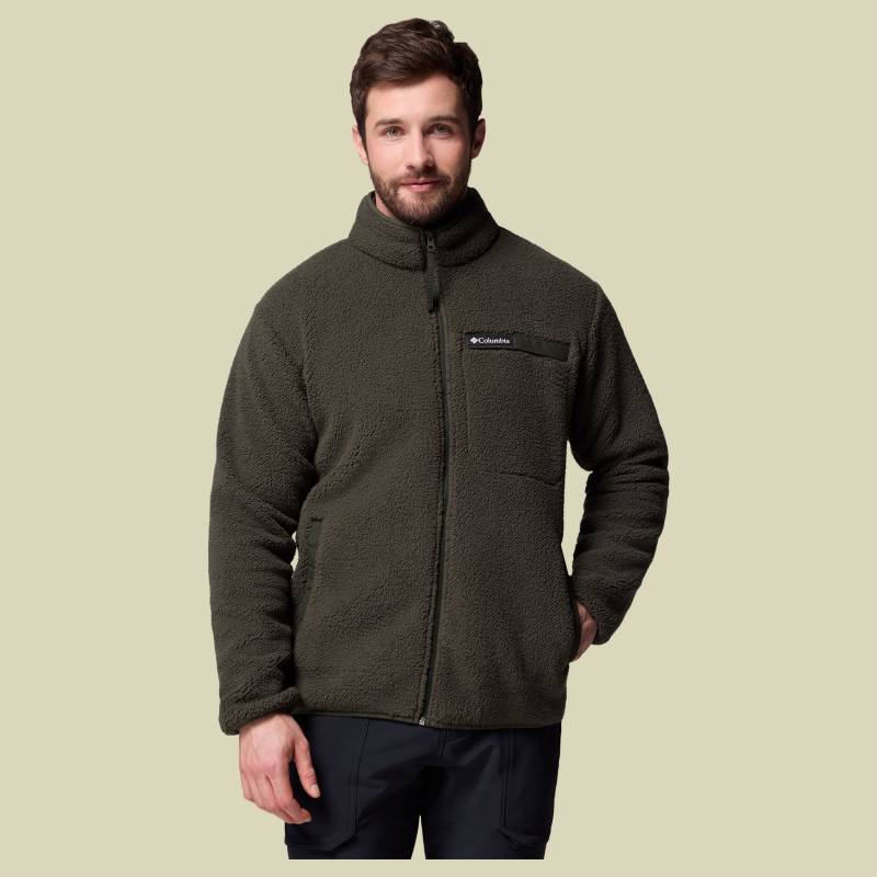 Rugged Ridge High Pile Full Zip Men M grün - Farbe greenscape von Columbia
