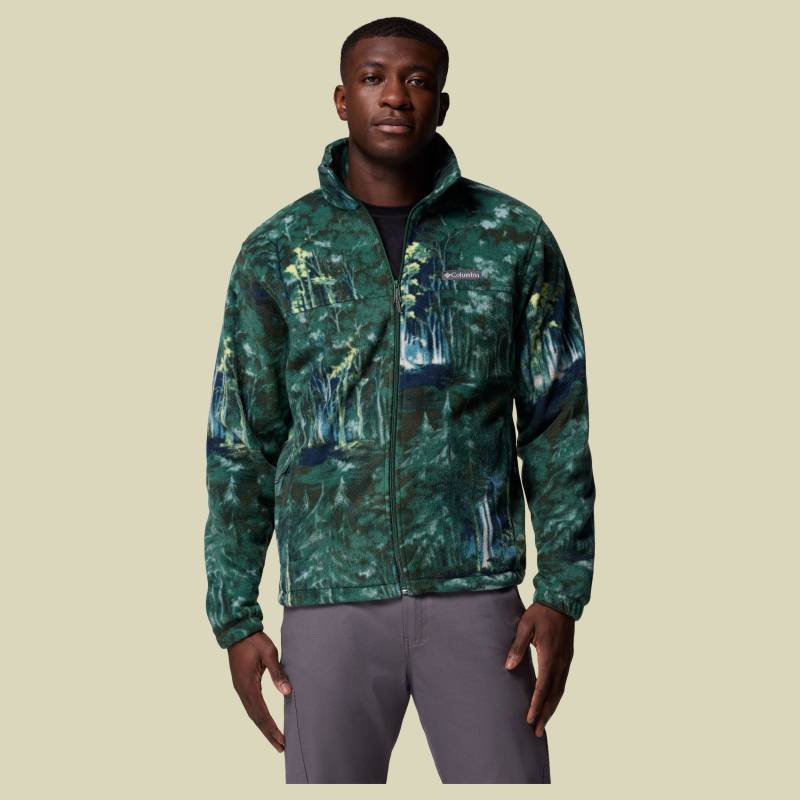 Steens Mountain Printed Jacket Men grün 2 S - Farbe rain forest deschutestrees von Columbia