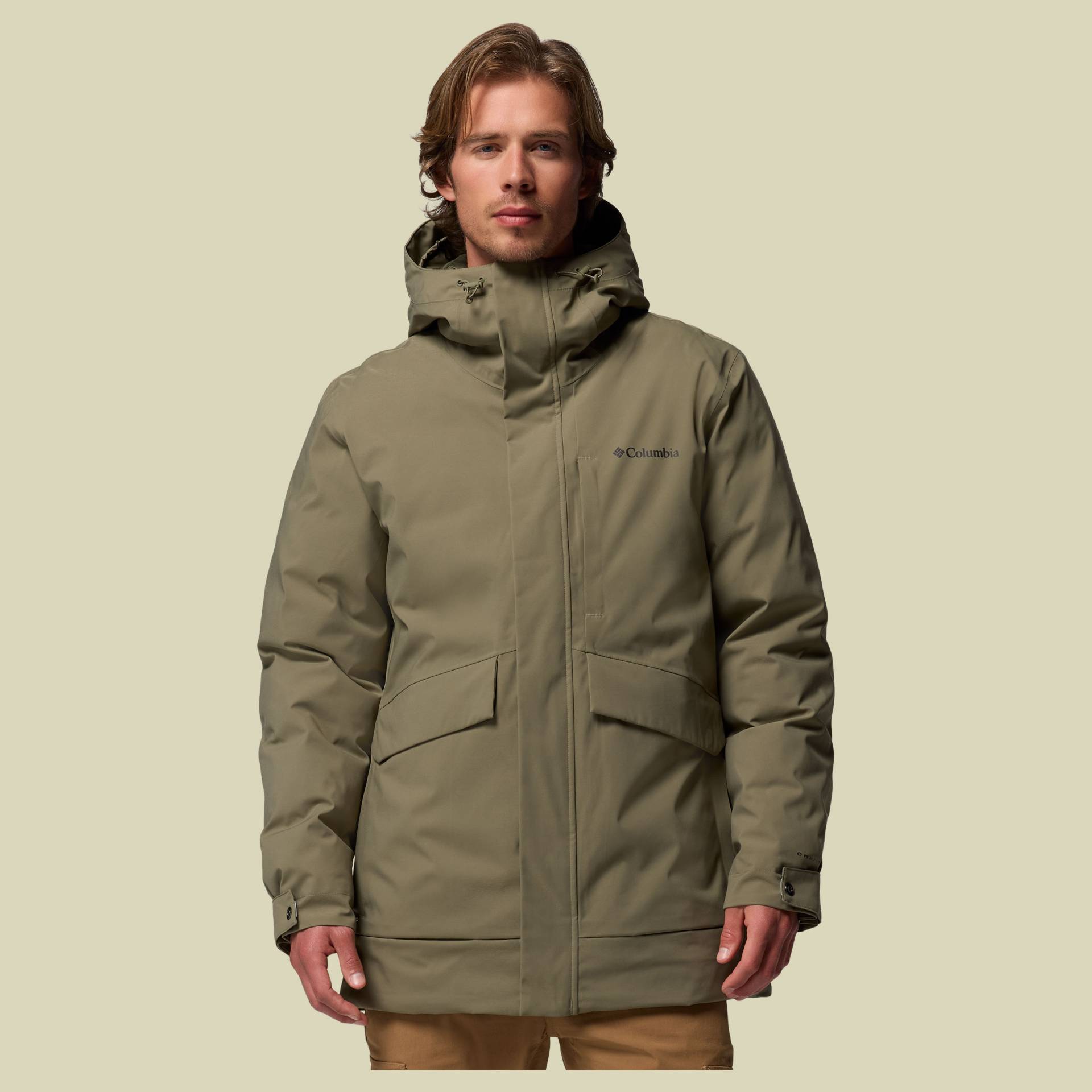 Street Heights Parka Men XXL grün- Farbe stone green von Columbia