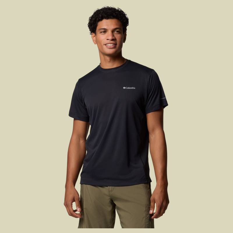 Zero Rules Light SS Crew Men L schwarz - black von Columbia