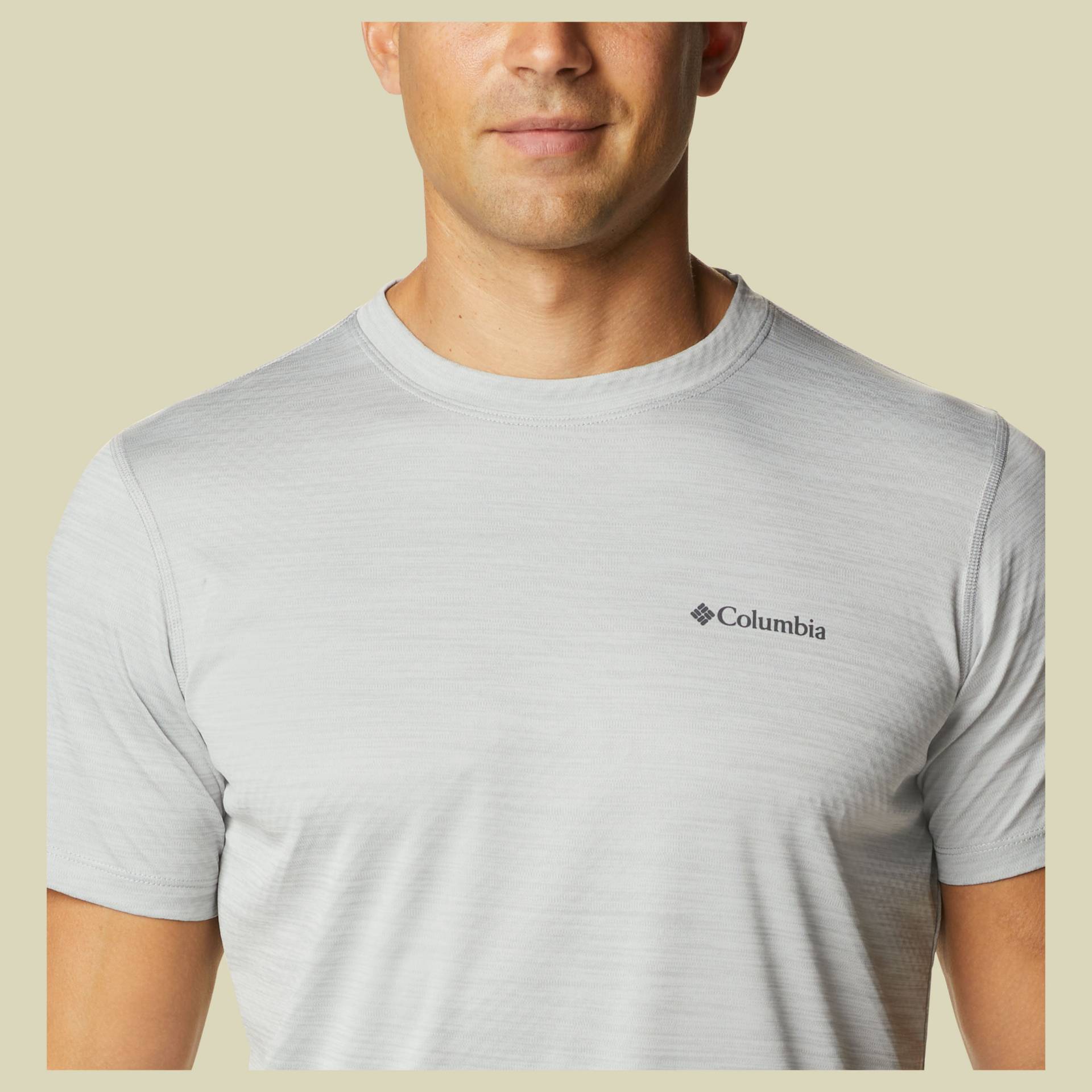 Zero Rules Short Sleeve Shirt Men Größe S Farbe columbia grey heather von Columbia