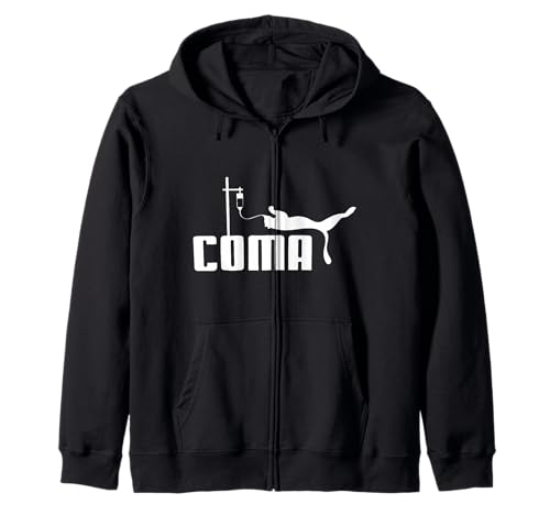 Coma For Men Women Funny Sarcasm Humor Iconic Zitat Kapuzenjacke von Coma Funny Sarcasm Humor Iconic Graphic Tee