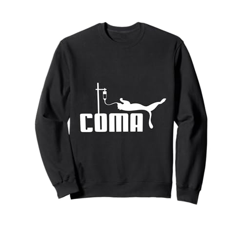 Coma For Men Women Funny Sarcasm Humor Iconic Zitat Sweatshirt von Coma Funny Sarcasm Humor Iconic Graphic Tee