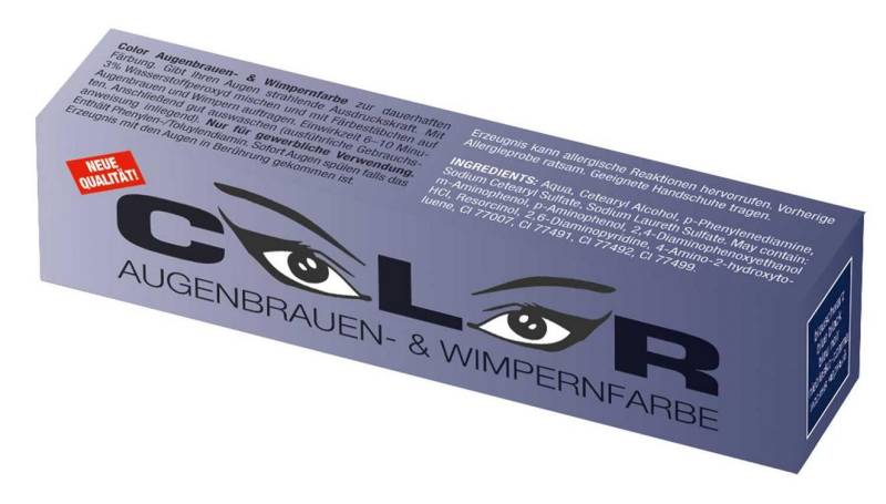 Comair Germany Augenbrauenfarbe Color Color Wimper- und Augenbrauenfarbe blau/schwarz von Comair Germany