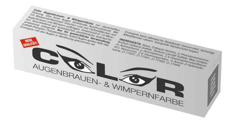 Comair Germany Augenbrauenfarbe Color Color Wimper- und Augenbrauenfarbe graphit von Comair Germany