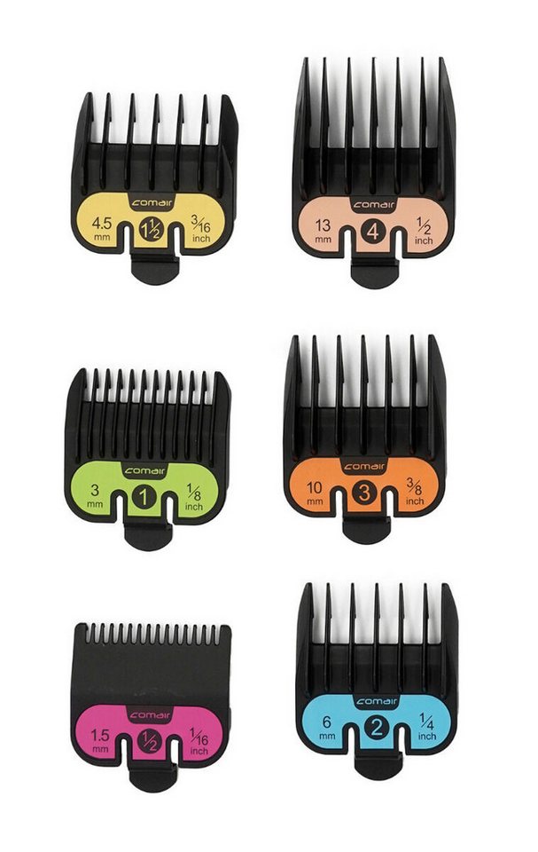 Comair Germany Bartkamm Comair Aufsteckkamm-Set Vision Clipper von Comair Germany