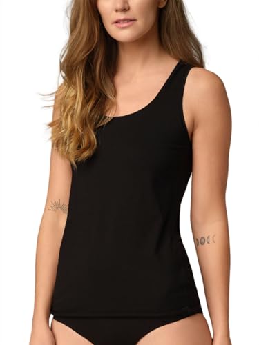 Comazo Damen Achselhemd Earth 10130278101 Gr. 46 in schwarz von Comazo