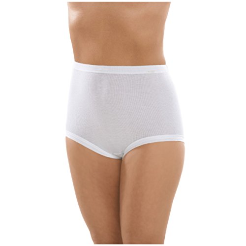 Comazo Damen platin Taillen-Slip Capri 3er Pack Größe 52 von Comazo