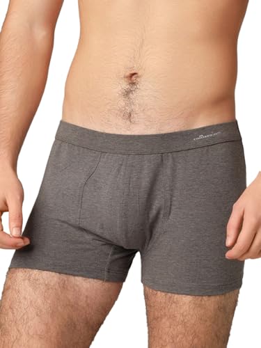 Comazo Earth Herren Pants Bio-Baumwolle/Elasthan, Anthrazit-Melange, Gr. 7 von Comazo