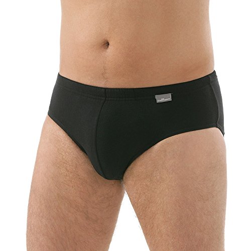 comazo Herren Slip - Unterhose aus hautfreundlicher Baumwolle - Baumwollmischung mit Elasthan - Optimaler Grau - Gr. 5 (M) von Comazo