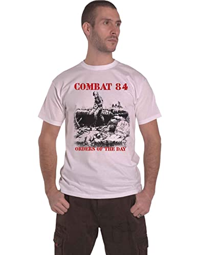Combat 84 T Shirt Orders of The Day Band Logo Nue offiziell Herren Weiß Combat 84 T Shirt Orders of The Day Band Logo Nue offiziell Herren Weiß von Combat 84