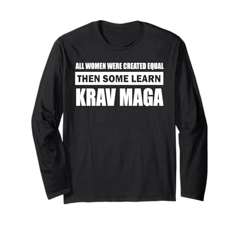 Krav Maga Damen Langarmshirt Krav Maga Damen Langarmshirt von Combat Society