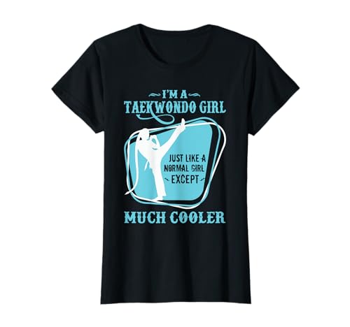 Taekwondo-Mädchen für Damen T-Shirt von Combat Society