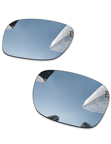 Combine8 Ploarized Ersatzgläser für Oakley Jupiter Squared OO9135/Jupiter Carbon OO9220 Sonnenbrille, Silber-Titan von Combine8