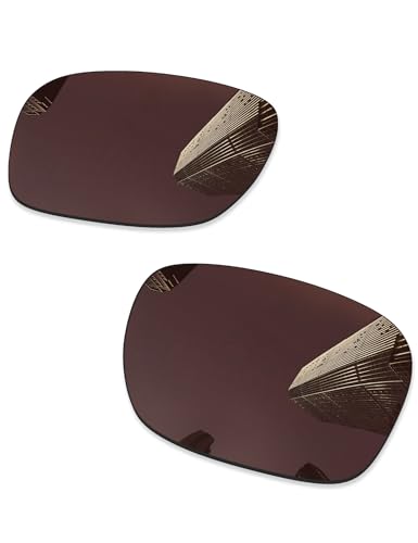 Combine8 Ploarized Ersatzgläser für Oakley Sliver XL OO9341/Sliver XL Asian Fit OO9346 Sonnenbrille, Braun von Combine8