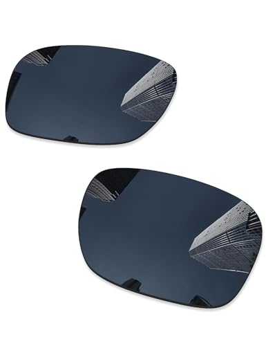 Combine8 Ploarized Ersatzgläser für Oakley Sliver XL OO9341/Sliver XL Asian Fit OO9346 Sonnenbrille, Schwarz von Combine8