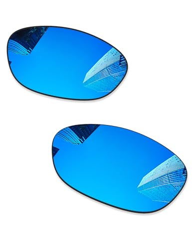 Combine8 Ploarized Ersatzgläser für Oakley Straight Jacket 2007 Sonnenbrille, Eisblau von Combine8