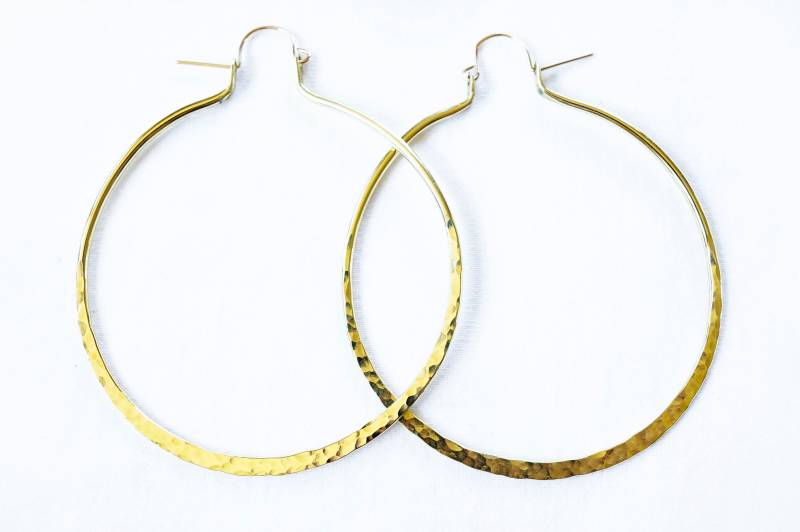 Luna Creolen Groß Luna Creolen Groß von CombineandCreate