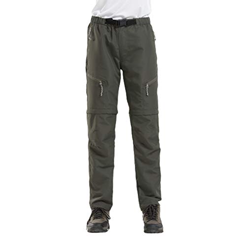 Comcrib Damen Zipp Off Hose 2 in 1 Wanderhose Atmungsaktive Outdoorhose Schnell Trocknende Berghose Trekkinghose Abnehmbare Hosebeine Damenhose von Comcrib