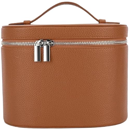 Make -up -Tasche, PU Leder -Waschtisch mit abnehmbarem Teiler, tragbarer Kosmetialbeutel mit Griff und Reißverschluss, Reisebereich für Frauen, Eitelkeit, Eitelkeit Make -up -Tasche, PU Leder -Waschtisch mit abnehmbarem Teiler, tragbarer Kosmetialbeutel mit Griff und Reißverschluss, Reisebereich für Frauen, Eitelkeit, Eitelkeit von Comebachome