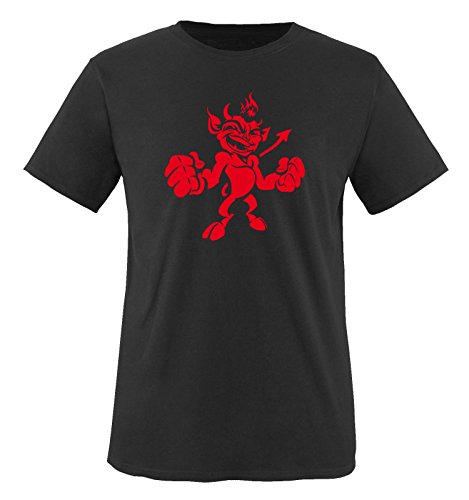 Comedy Shirts - Kleiner Teufel - Herren T-Shirt - Schwarz/Rot Gr. XL von Comedy Shirts