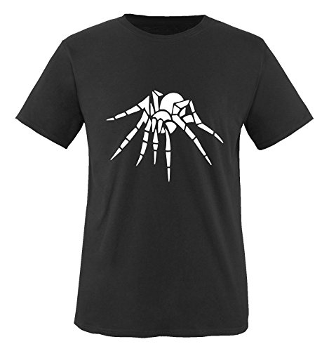 Comedy Shirts - SPINNE - Comic - Jungen T-Shirt - Schwarz/Weiss Gr. 110-116 von Comedy Shirts