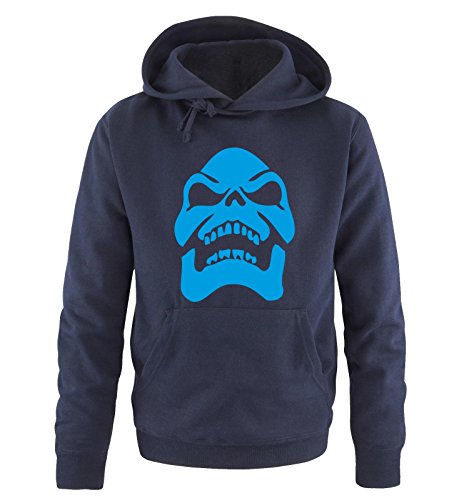 Comedy Shirts Skeletor - Herren Hoodie - Navy/Blau Gr. XXL von Comedy Shirts