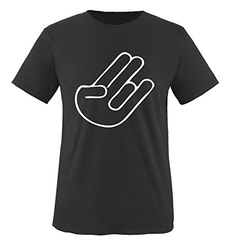 TWO IN THE PINK and ONE IN THE STINK - Herren T-Shirt in Schwarz/Weiss Gr. XXL von Comedy Shirts