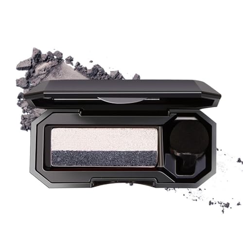 Perfekter zweifarbiger Lidschatten, Zweifarbiger Lidschatten, Make-up Lidschatten Glitzer Double Layer Farbige Abstufung Lazy Eyeshadow Stamp (2#) von ComedyKing