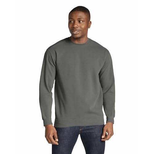 Comfort Colors Herren Adult Crewneck Sweatshirt, Pepper, Large von Comfort Colors