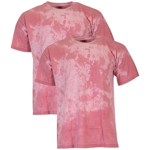 Comfort Colors Herren Schweres Kurzärmeliges, Stil G1717/G1745 T-Shirt, Clay (2er-Pack), XL von Comfort Colors
