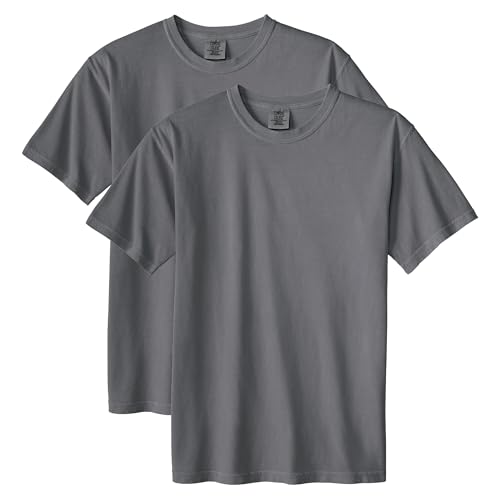 Comfort Colors T-Shirt, Pfeffer (2er-Pack), XL von Comfort Colors