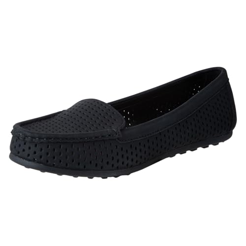 Comfort Plus Damen Freya Perforated Classic Slip-On Driving Mokassin von Payless, Schwarz, 38.5 EU von Comfort Plus by Predictions