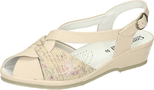 Comfortabel Damen 710144-08 Sandale, beige, 37 EU von Comfortabel