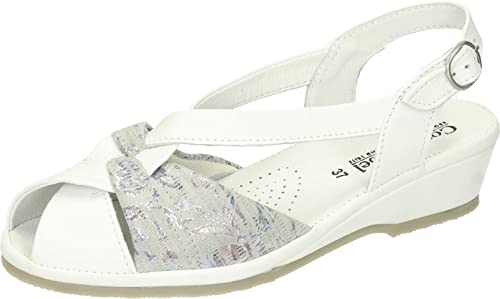 Comfortabel Damen 710144-91 Sandale, hellgrau, 38 EU von Comfortabel