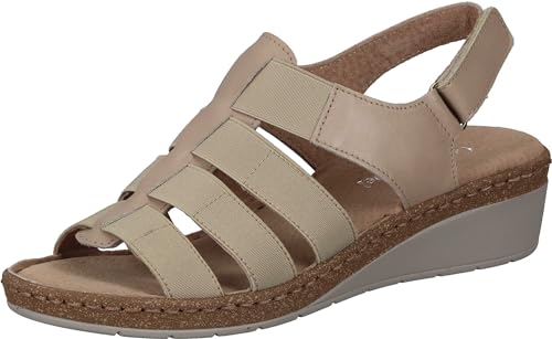 Comfortabel Damen 710172-08 Keilsandale, beige, 40 EU von Comfortabel