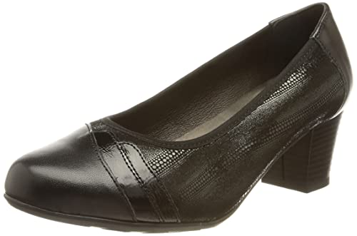 Comfortabel Damen 730008-01_4,5 Pumps, Schwarz, 37.5 EU von Comfortabel