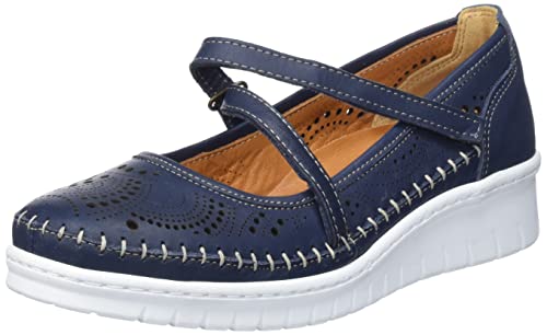 Comfortabel Damen 940133-05 Hausschuh, Blau, 40 EU Comfortabel Damen 940133-05 Hausschuh, Blau, 40 EU von Comfortabel