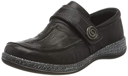 Comfortabel Damen 942689 Slipper, Schwarz,37 EU Weit von Comfortabel