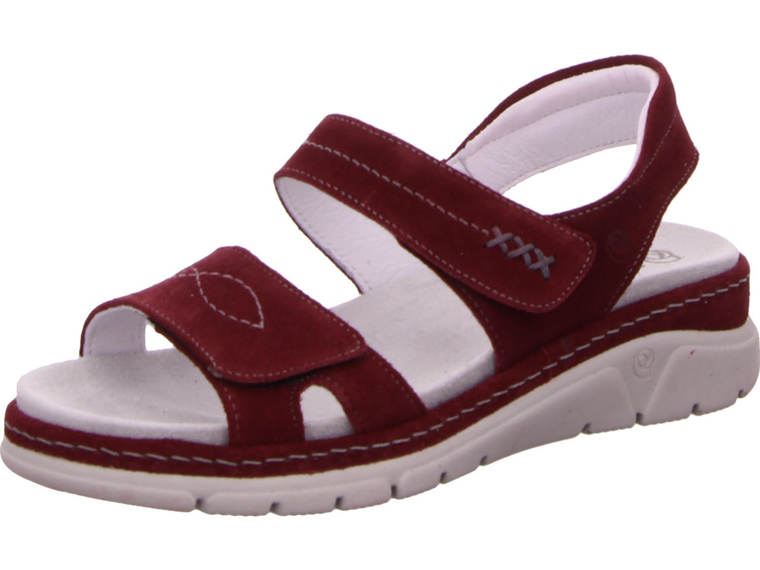 female Komfort Sandalen rot 39 von Comfortabel