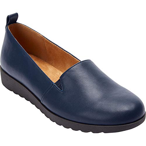 Comfortview The June Flat Damen Weite, Marineblau, 7.5 X-Wide Comfortview The June Flat Damen Weite, Marineblau, 7.5 X-Wide von Comfortview