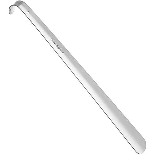 Comfy Clothiers - Perfekter Metall-Schuhlöffel mit langem Griff (42 cm) – multifunktionaler Edelstahlstab für Senioren und Kinder, Slip-Schuh-Helfer für alle Arten von Fußbekleidung, einfach zu von Comfy Clothiers