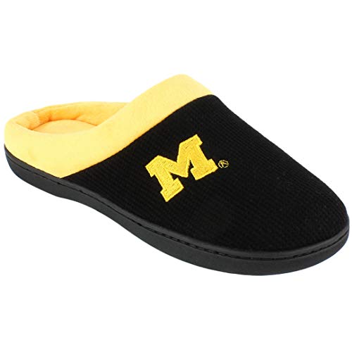 Comfy Feet Everything Comfy Michigan Wolverines Clog-Pantoffeln, Größe L von Comfy Feet