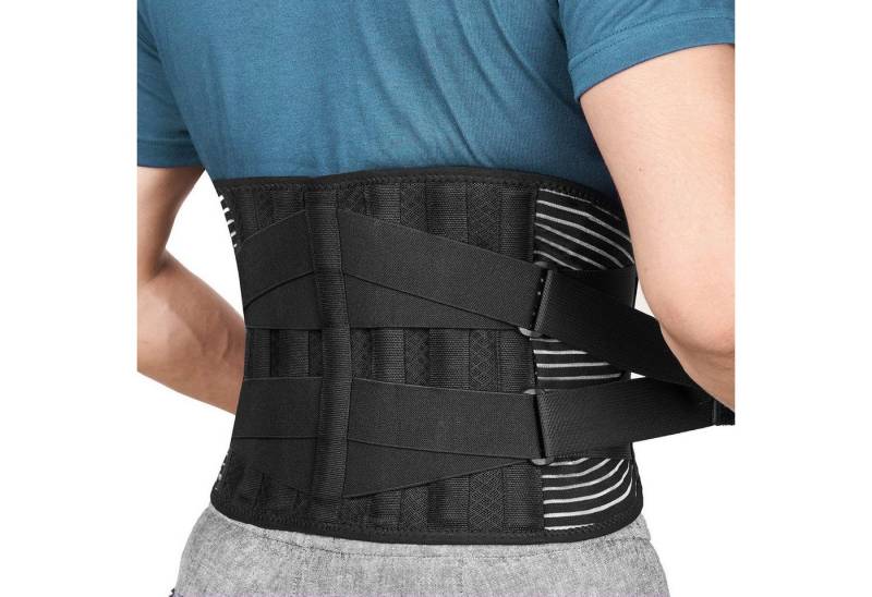 Comfy Mate Bauch- und Rückenstützgürtel Stark Stützende Rückenstützgürtel Orthopädisch mit 6-Punkt-Stützsystem, 4 gebogene Edelstahlstangen + 2 Stahlfedern Comfy Mate Bauch- und Rückenstützgürtel Stark Stützende Rückenstützgürtel Orthopädisch mit 6-Punkt-Stützsystem, 4 gebogene Edelstahlstangen + 2 Stahlfedern von Comfy Mate