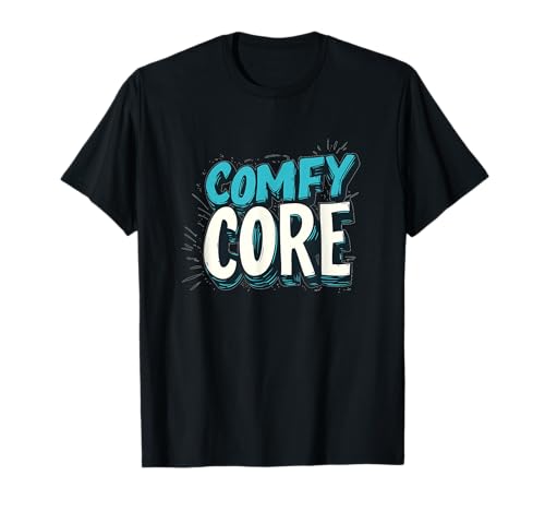 Comfy Core Emblem Graphic Kostüm für Erwachsene und Kinder T-Shirt Comfy Core Emblem Graphic Kostüm für Erwachsene und Kinder T-Shirt von Comfy Outfit